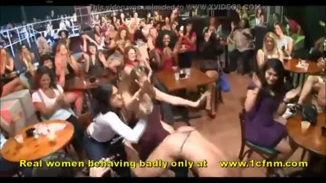 Wild lonely wives suck male stripper